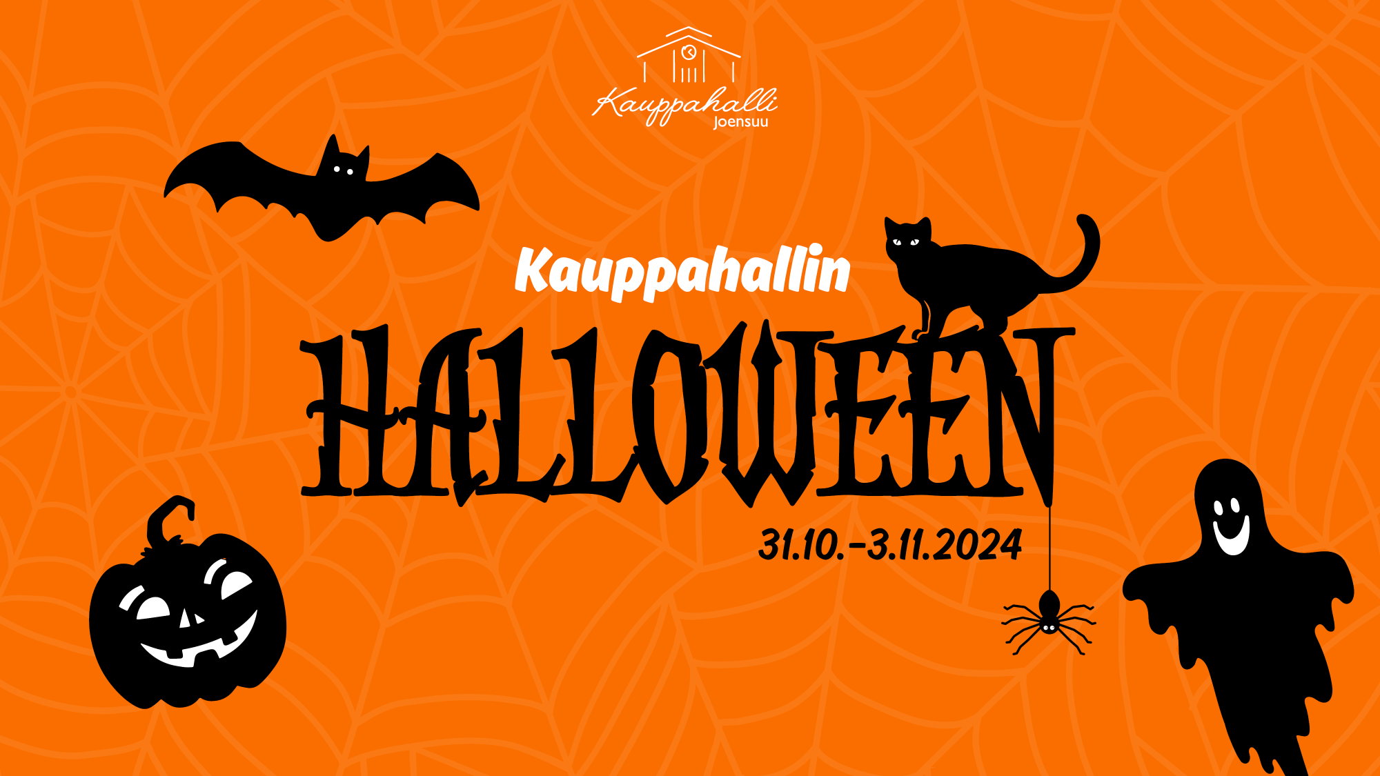 Kauppahallin Halloween 31.10.–3.11.